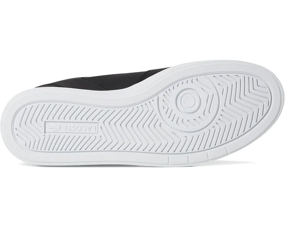 Кроссовки T-base из кожи с вышитым крокодилом Lacoste