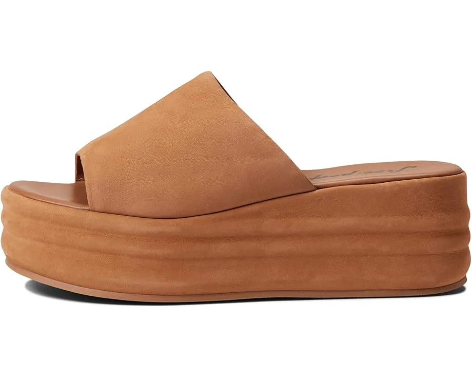 Сандалии Free People Harbor Flatform на платформе с кожаной стелькой