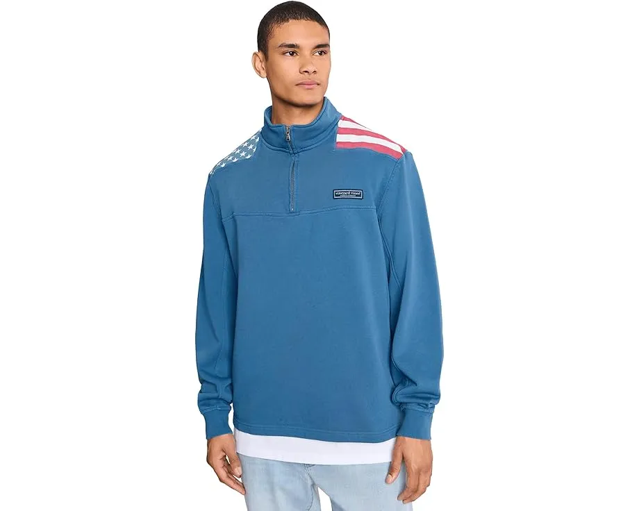 Рубашка Vineyard Vines Americana Shep Shirt с принтом
