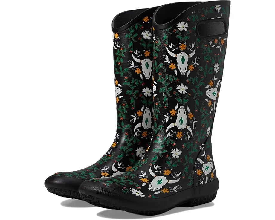 Резиновые сапоги Bogs Rain Boot Rodeo с цветочным принтом