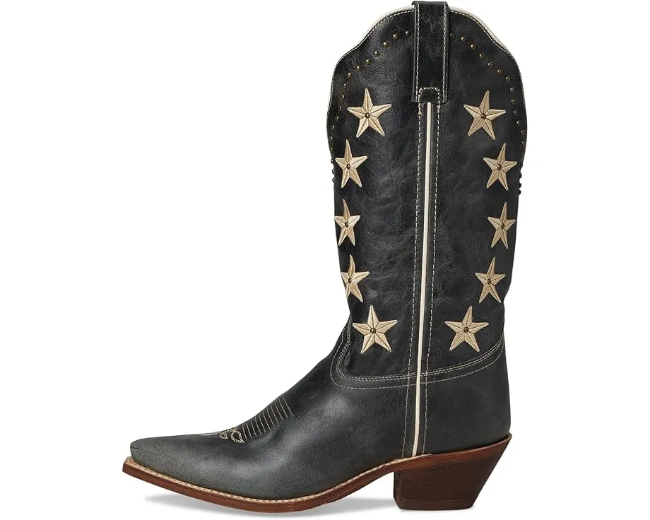 Ковбойские сапоги Laredo Serenade до середины икры с каблуком и декоративной строчкой