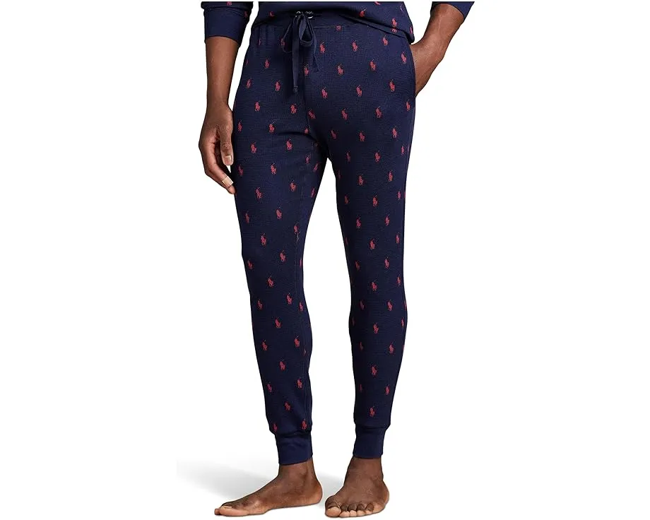 Polo Ralph Lauren джоггеры с вафельным принтом и камуфляжным рисунком