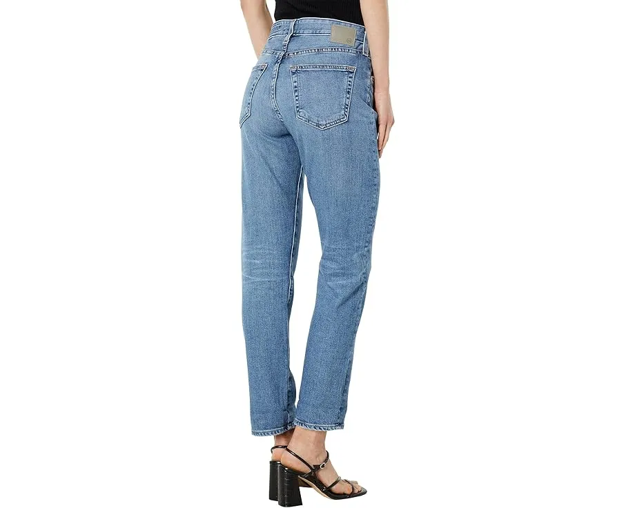 Джинсы AG Jeans Ex Boyfriend Slouchy Slim с эффектом поношенности и заниженной посадкой