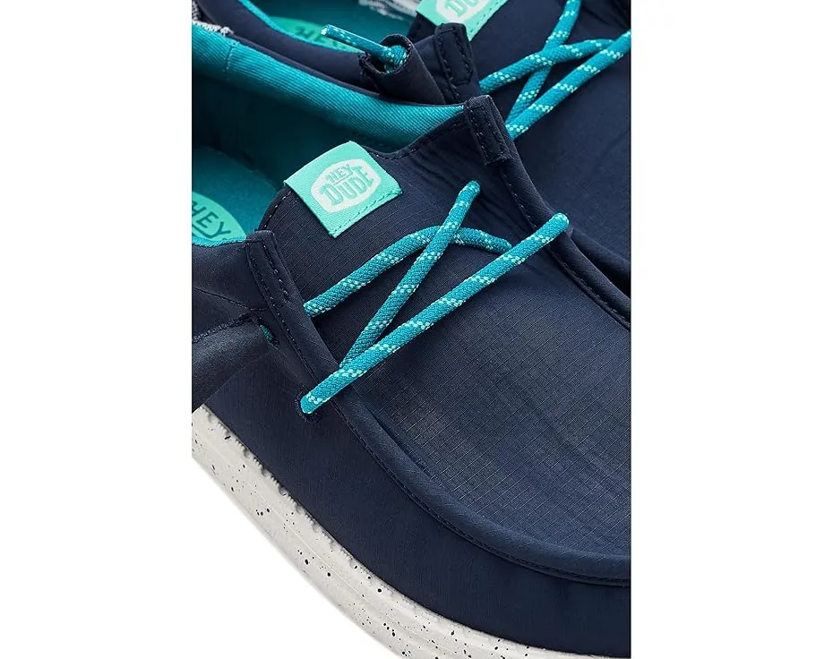 Hey Dude Kids Wally Mini Ripstop с верхом из рипстопа и технологией Flex & Fold