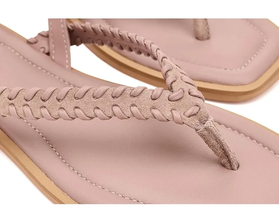 Сандалии Free People Waverly Whipstitch с ручной строчкой и открытым носком