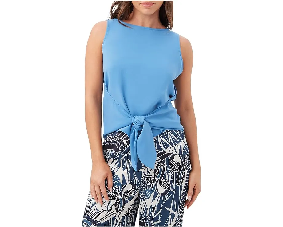 Топ Kuri от Trina Turk с высоким воротом и завязкой спереди