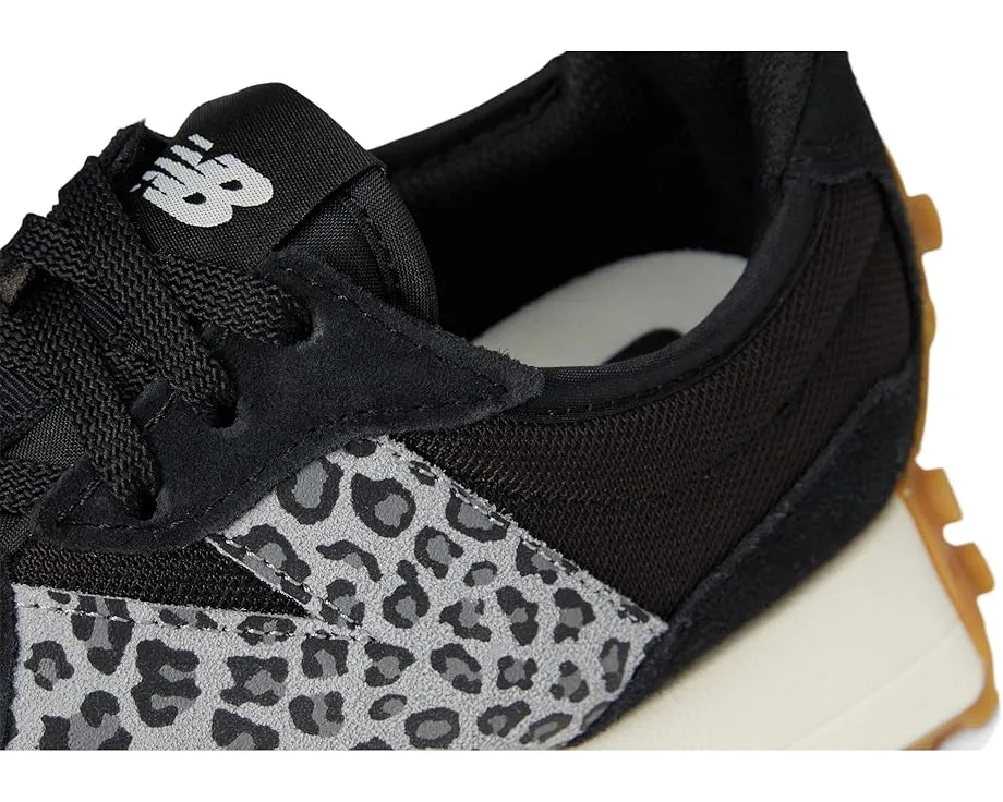 Кроссовки New Balance Classics 327 из замши и сетки с массивным логотипом