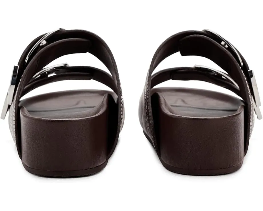 Loeffler Randall Сандалии Nico с двумя ремешками и пряжкой из кожи Nappa