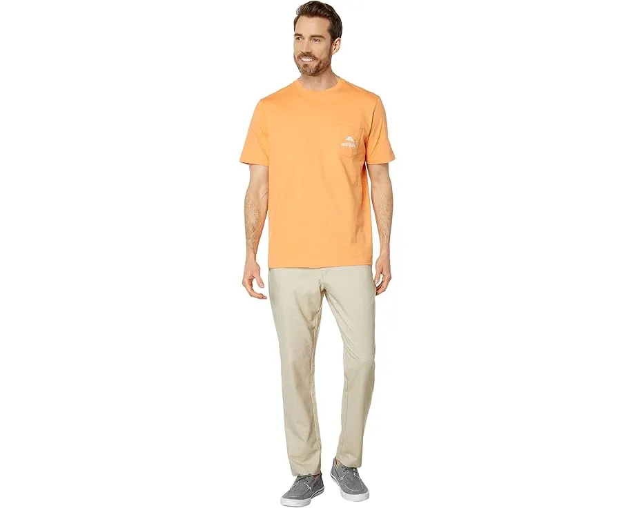 Брюки Tommy Bahama On Par Flat Front с зауженным кроем и молнией