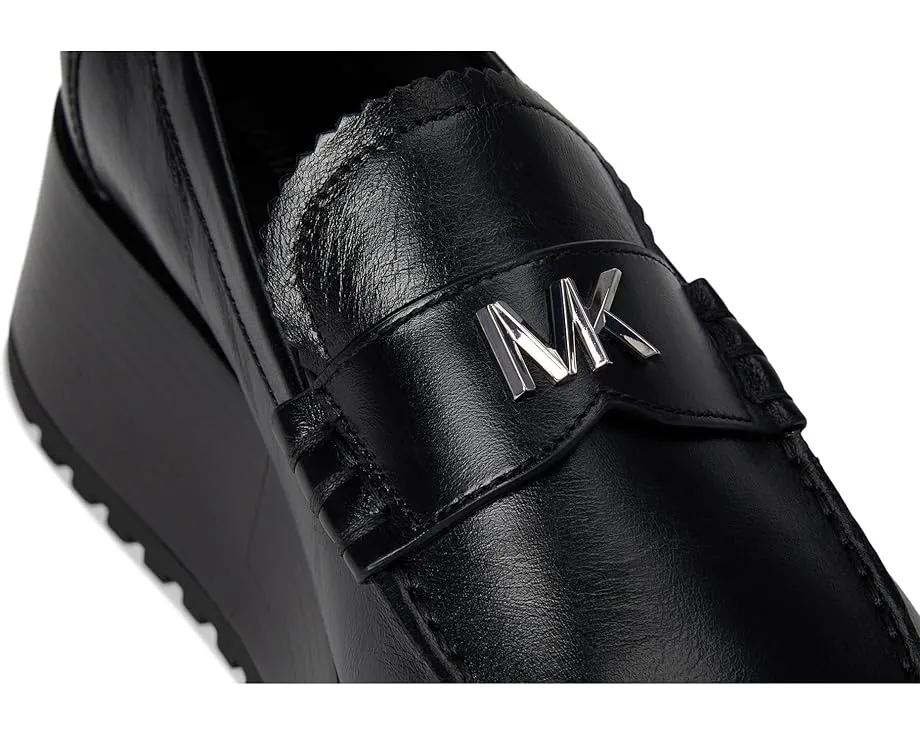 Лоферы MICHAEL Michael Kors Indy на платформе с кожаным каблуком