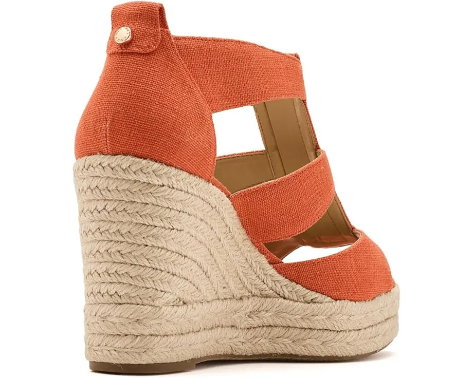 Сандалии Etta Wedge на танкетке с платформой из джута MICHAEL Michael Kors