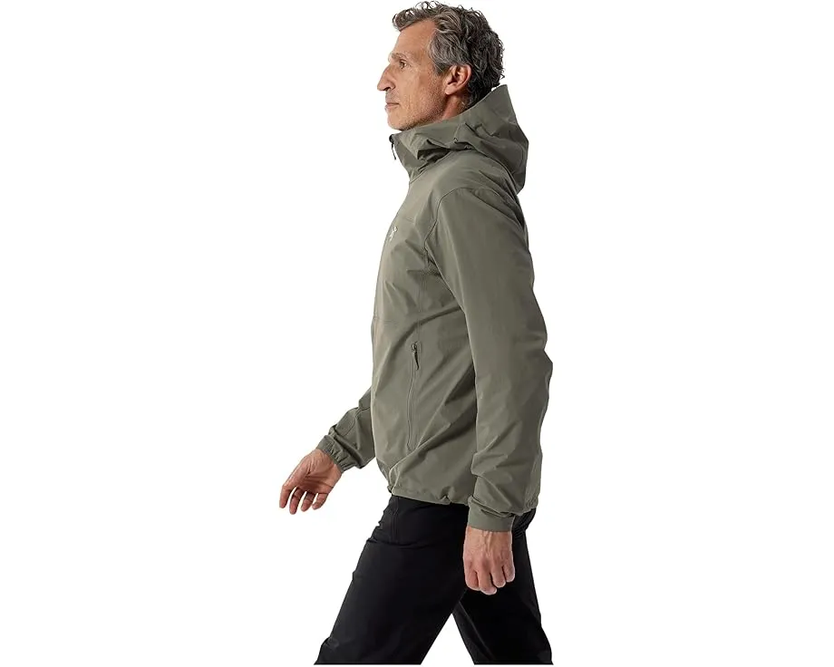 Кофта Gamma Hoody от Arc'teryx с регулируемым капюшоном