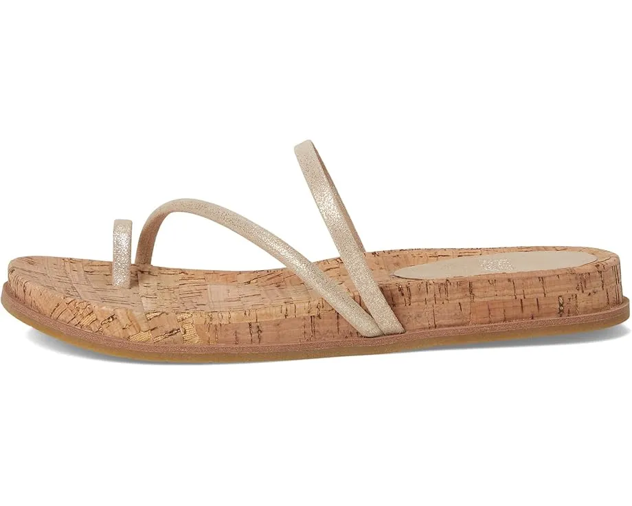 Сандалии Eileen Fisher Dorado Slide с кожаным верхом и клиновидным каблуком