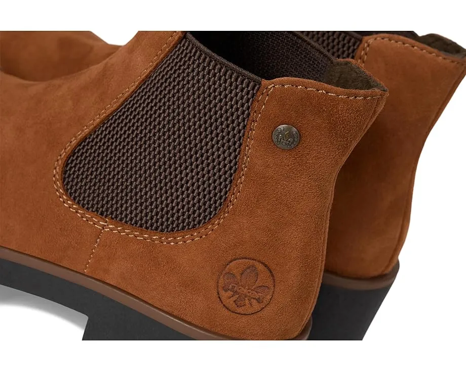 Ботильоны Rieker Amalia 65 с искусственным мехом и технологией Antistress