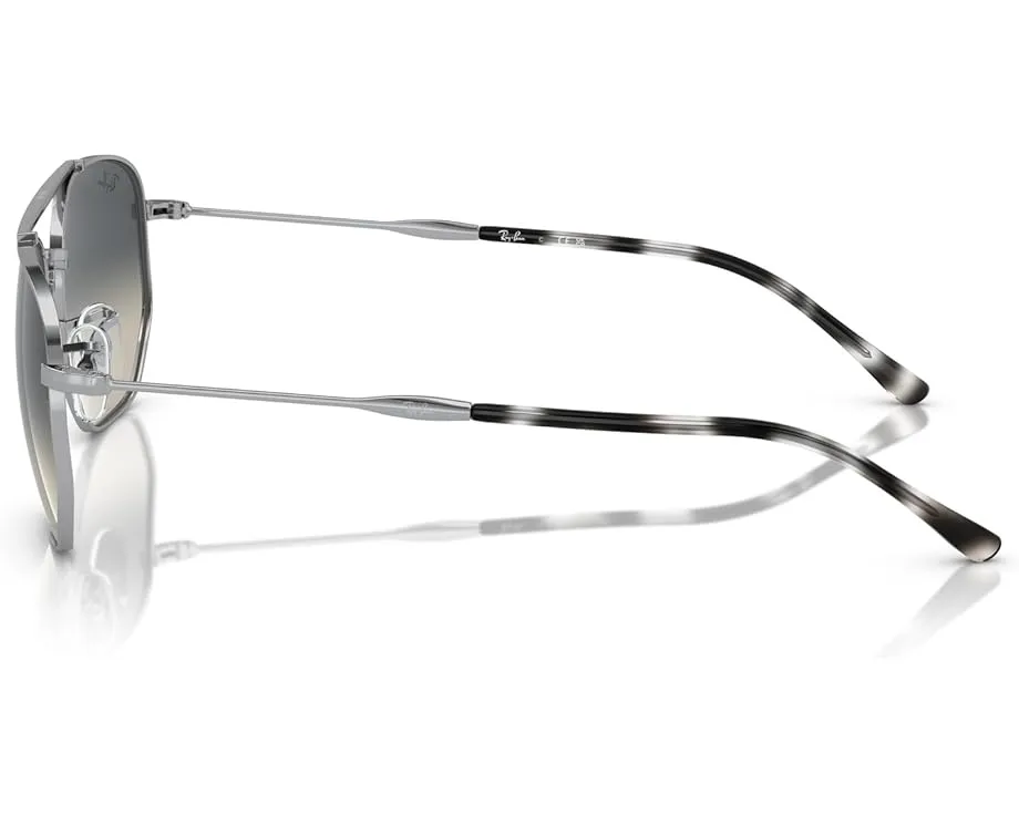 Солнцезащитные очки Ray-Ban 0RB3707 с металлической оправой