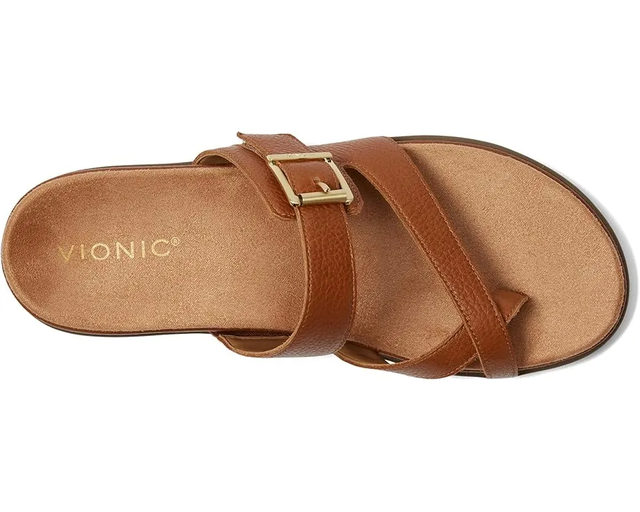 Шлепанцы VIONIC Carmela Thongs с технологией VIO MOTION и регулируемой липучкой