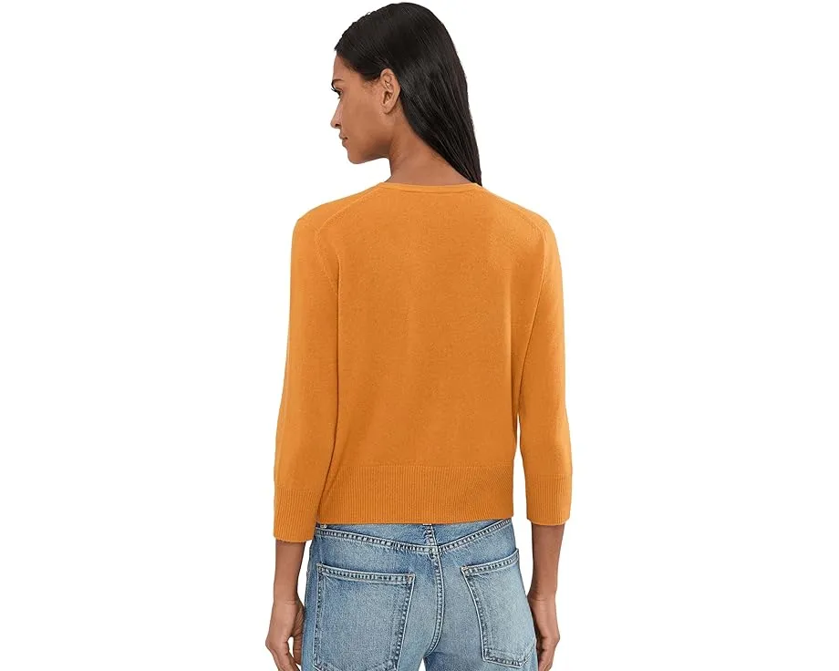 Elbow Sleeve V-Neck Cardi