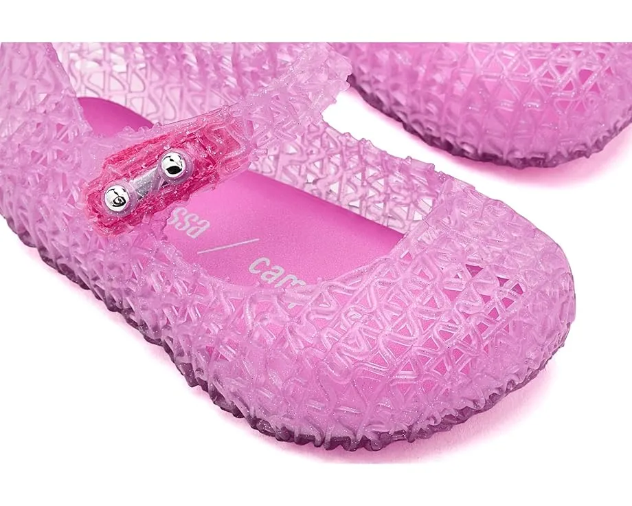Обувь Mini Melissa Mini Campana Papel BB для малышей с ремешком на липучке