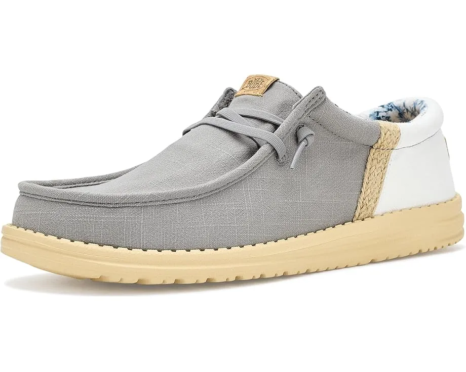 Кроссовки Hey Dude Wally Funk Summer Stitch с хлопковым верхом