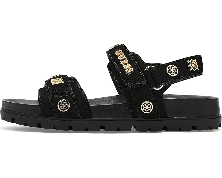 Сандалии GUESS Florizi на платформе с застежкой велкро