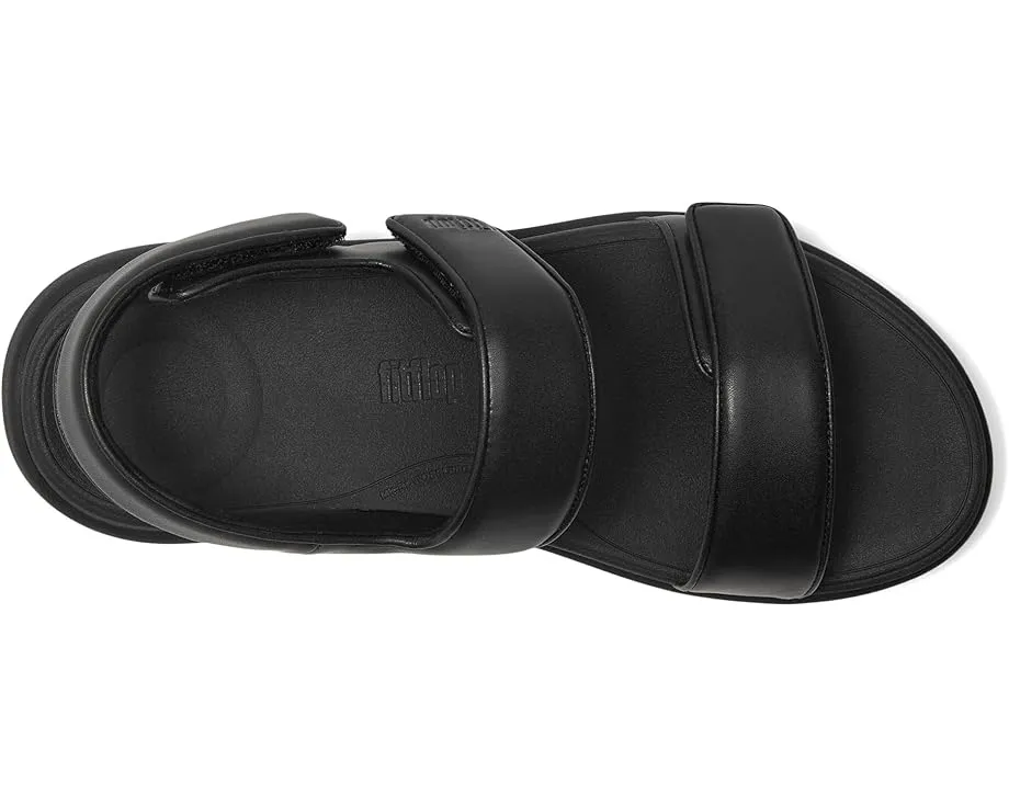 Сандалии FitFlop F-Mode Go Adjustable Flatform с регулируемыми ремешками и технологией Microwobbleboard