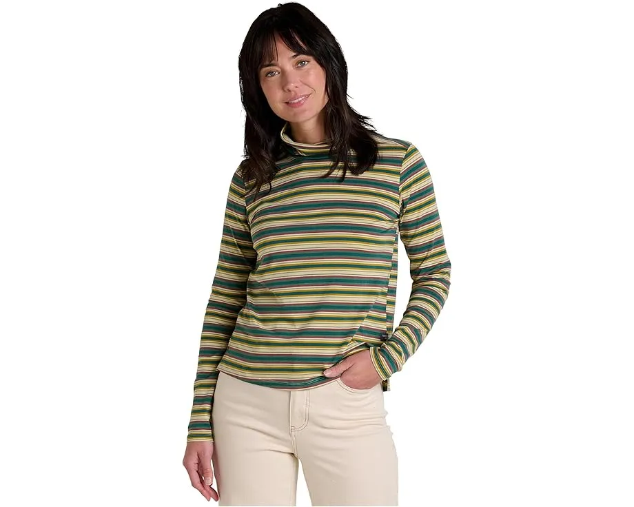 Длинная водолазка Toad&Co Maisey Long Sleeve T-Neck из органического хлопка