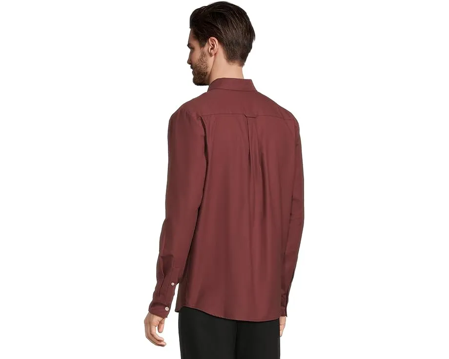 Рубашка Veeco Oxford с длинным рукавом и технологией 3XDRY Volcom