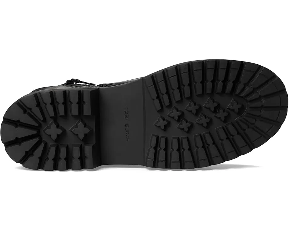 Ботинки Tory Burch Turnlock Lug на каблуке 40 мм с массивной подошвой