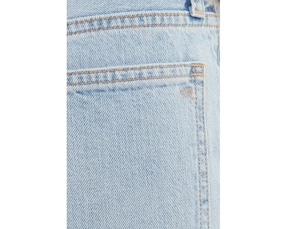 Джинсы Madewell Low Slung Baggy Crop в стиле Foster Wash