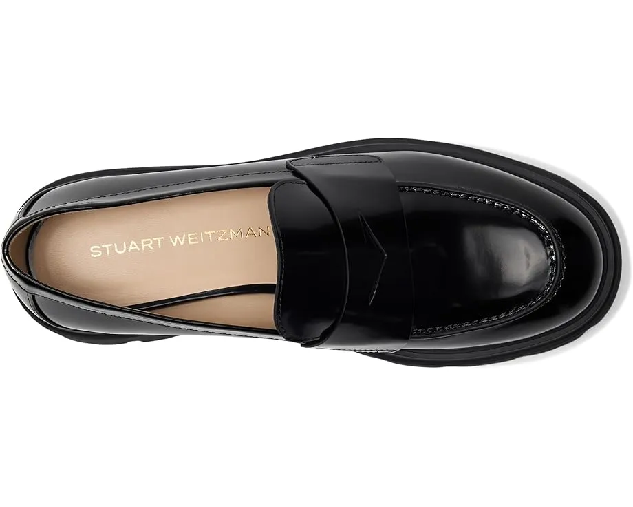 Мокасины Stuart Weitzman Hudson Lite Loafer с круглым носком и протекторной подошвой