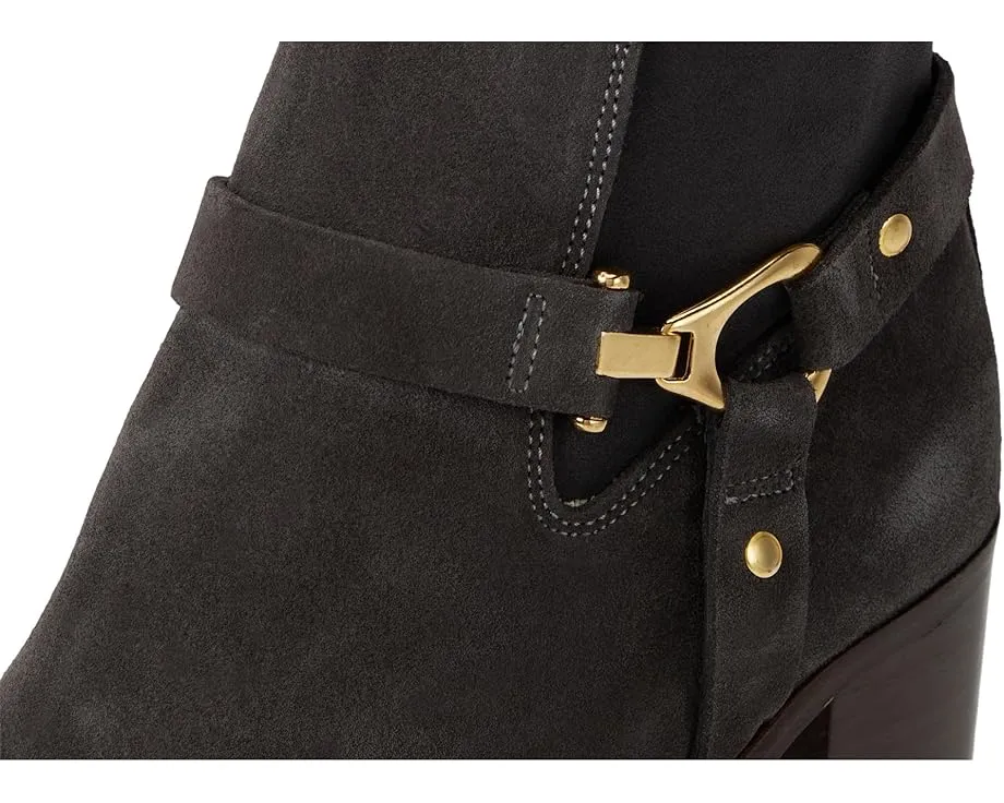 Ботильоны Andre Assous Royal из натуральной кожи с деревянным каблуком