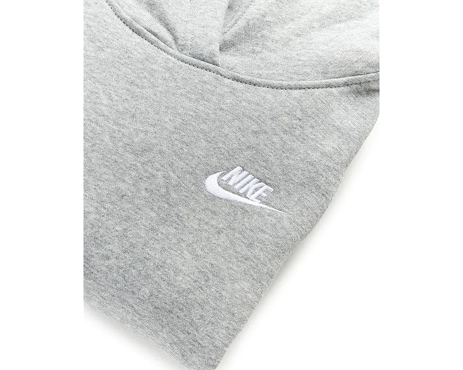 Nike толстовка Sportswear Club Fleece на молнии для детей больших размеров