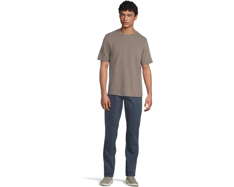 Футболка Vince Short Sleeve Crew из пима-хлопка с рельефным узором