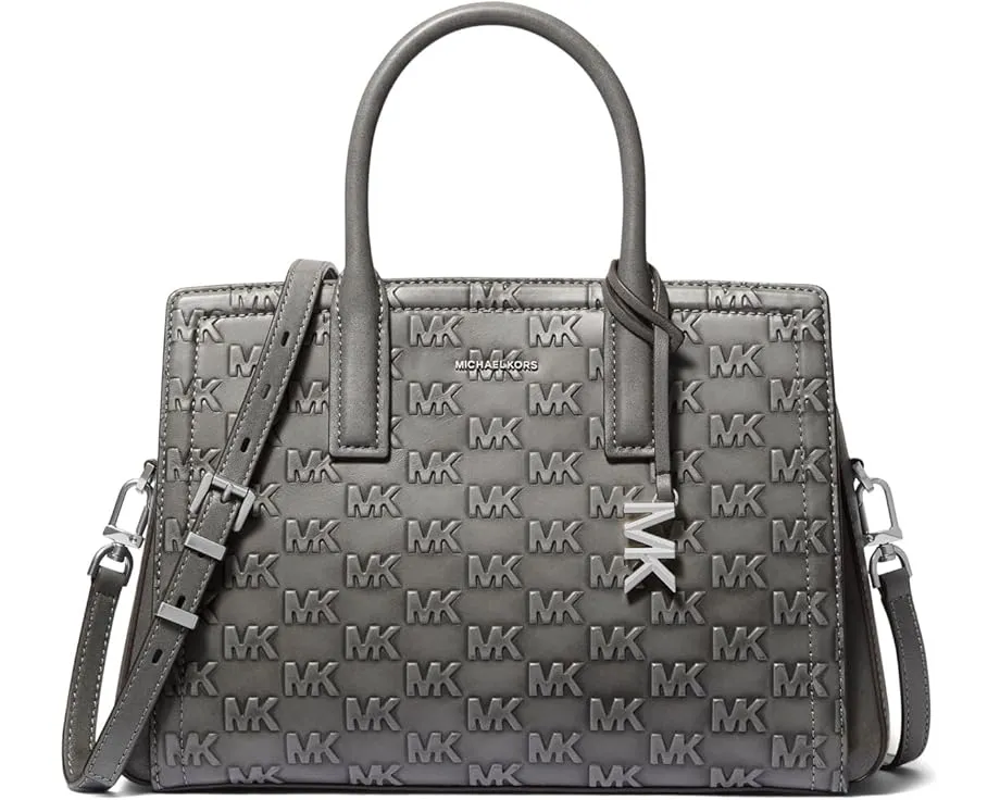 Сумка-сатчел MICHAEL Michael Kors Laila Medium из тисненой козьей кожи