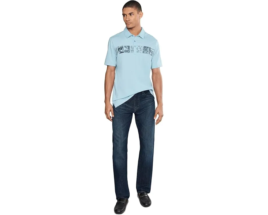 Поло Performance Jersey C No Logo от TravisMathew с четырехсторонним стрейчем
