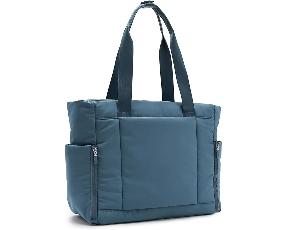 Сумка тоут Baggallini Set Wave с геометрическим узором и отделением для ноутбука