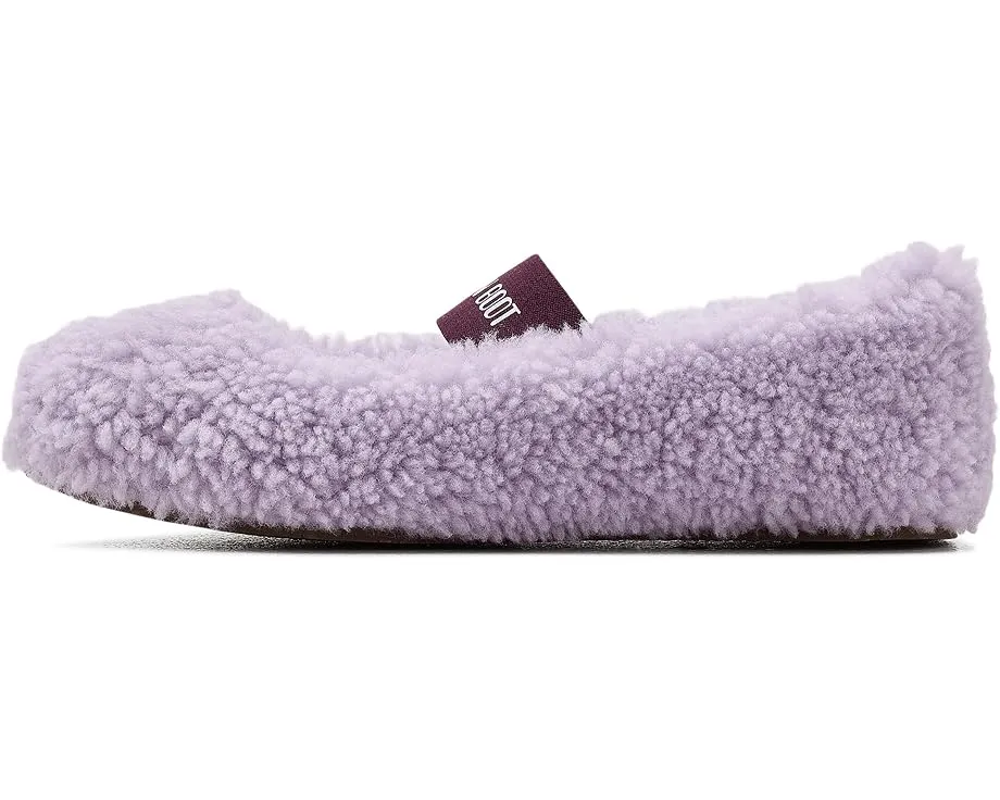 Балетки Shearling Ballerina на плоской подошве от MOON BOOT