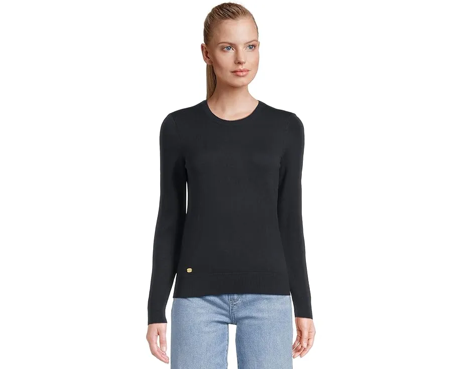 Укороченный свитер Lauren Ralph Lauren из хлопка и модала