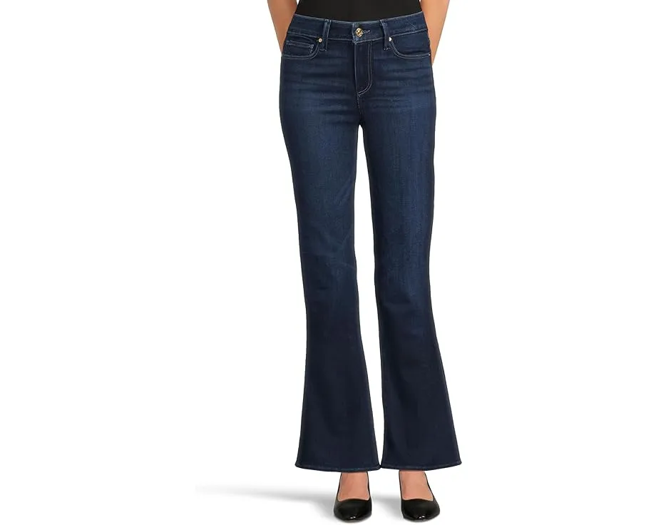 Джинсы Paige Hr Laurel Canyon 32" With Reversed Seamed Beltloops In Waterloo