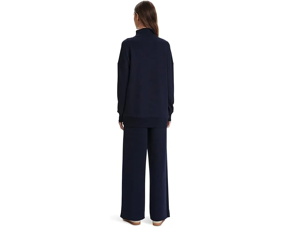 Длинная толстовка Varley Masie Longline Sweat с полузастежкой
