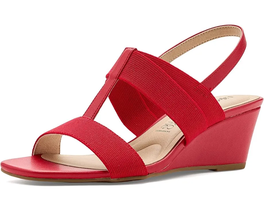 LifeStride сандалии Sweet Slingback с открытым носком и устойчивым каблуком