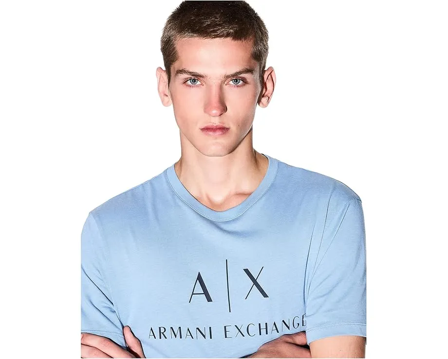 Футболка Armani Exchange Slim Fit с логотипом на груди