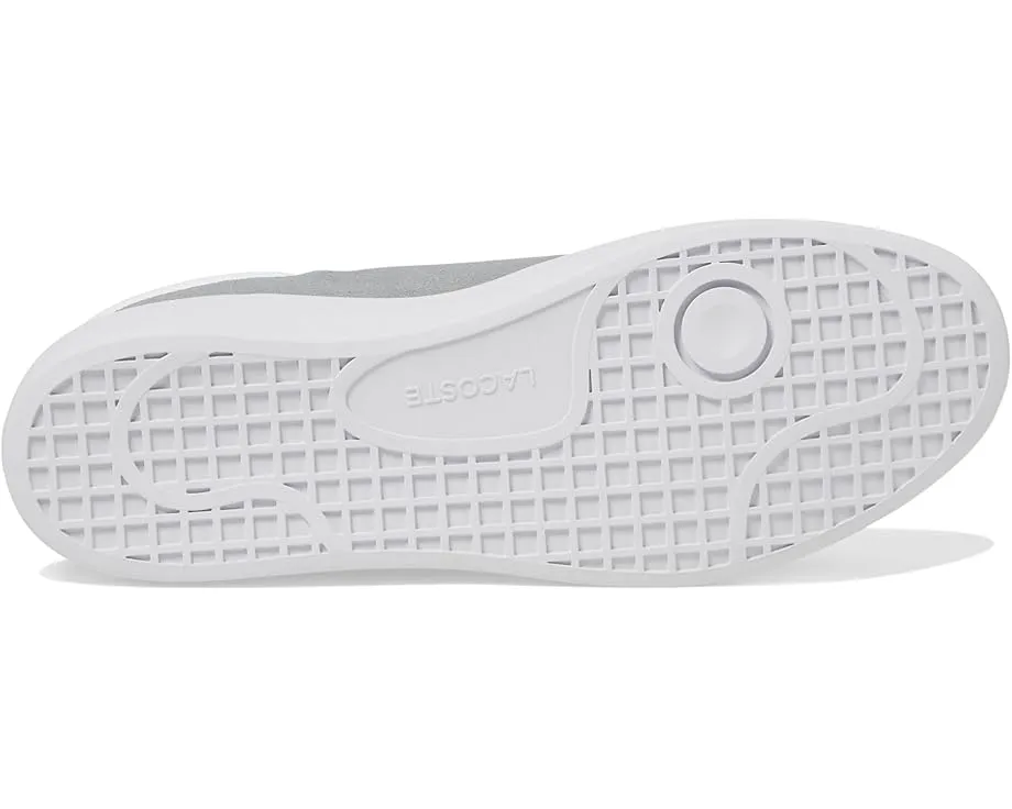 Кроссовки Lacoste Baseshot из замши с контрастной подошвой