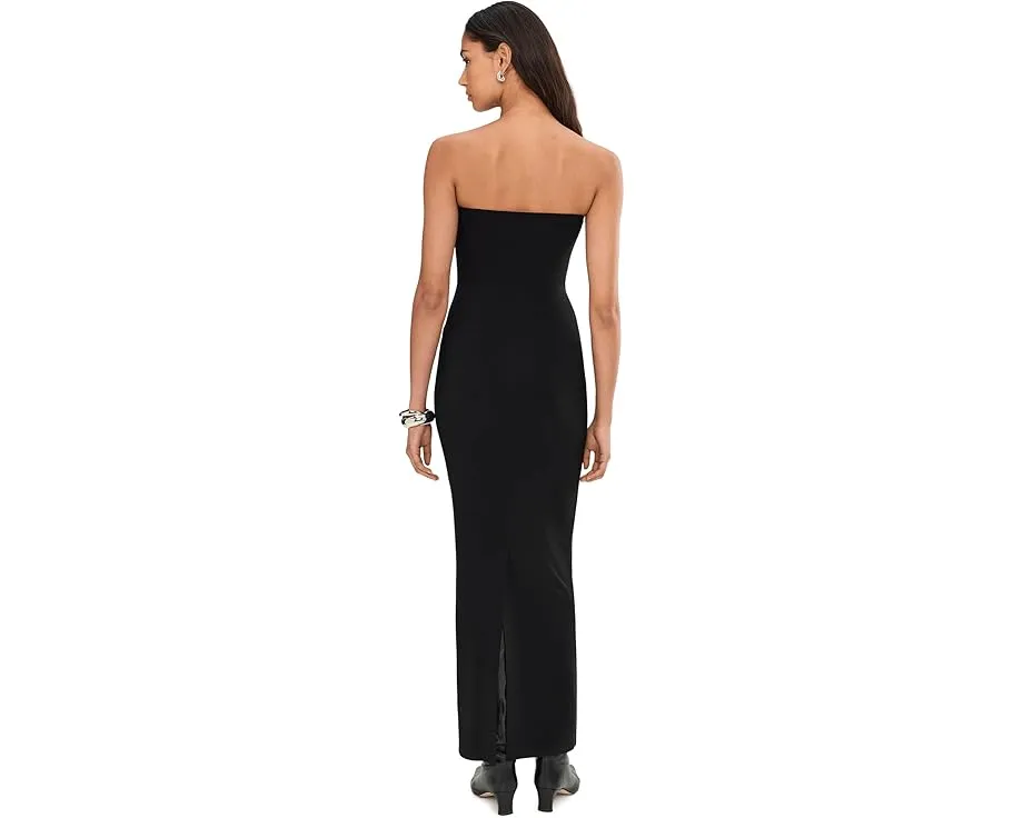 Длинное платье Norma Kamali без бретелей