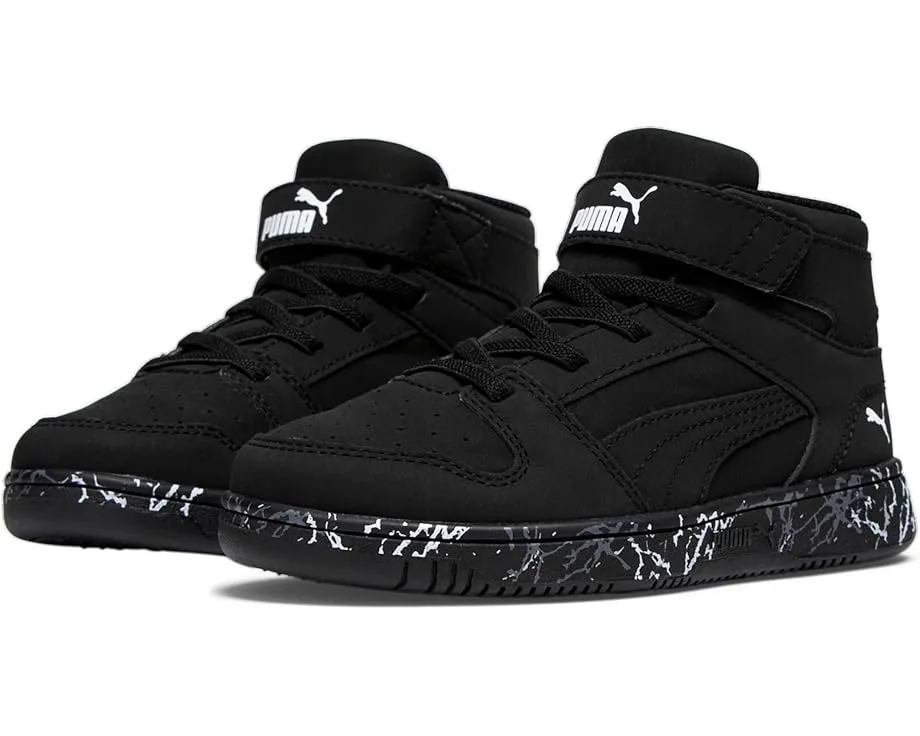 Детские кроссовки Puma Rebound Layup Nubuck Mountain Park на липучке