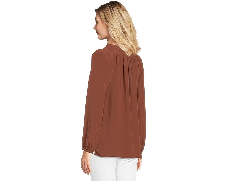 Блуза Lilly Pulitzer Elsa из шелкового крепдешина свободного кроя