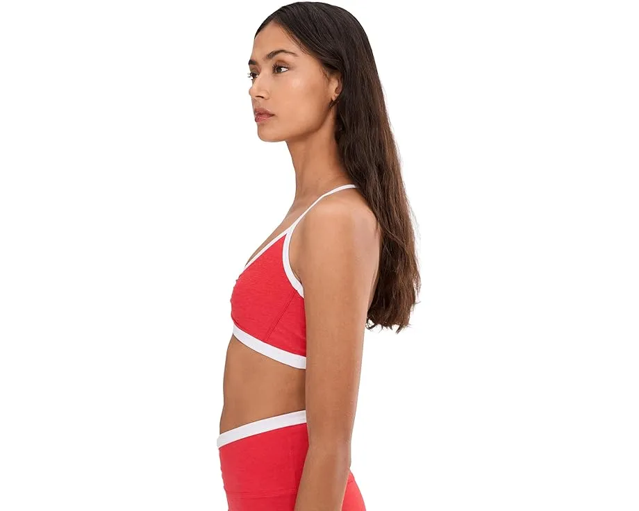 Beyond Yoga спортивный топ Spacedye Outlines Strappy Bra с ремешками