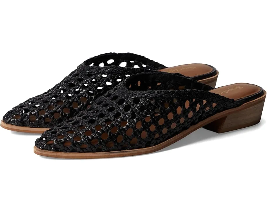 Seychelles Мюли Moonshine из кожи с миндалевидным носком и кубинским каблуком