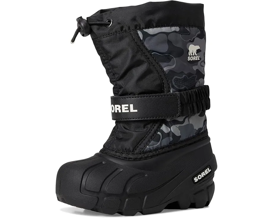 SOREL Детские зимние ботинки Childrens Flurry Print со съемной войлочной стелькой