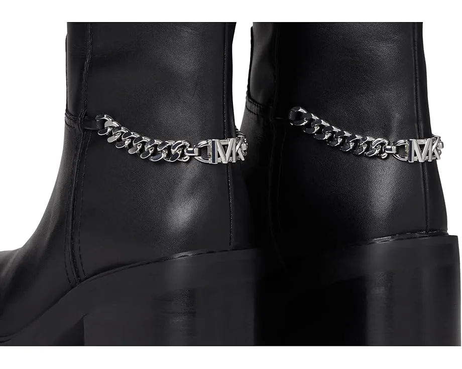Сапоги Carlisle с широким голенищем и цепью от MICHAEL Michael Kors